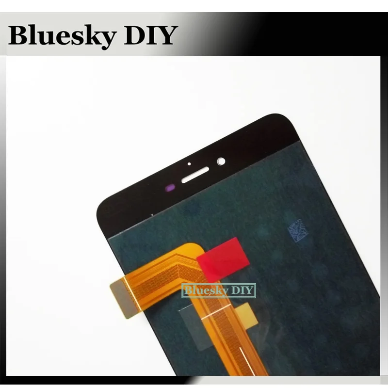 100% протестированный оригинальный 5 дюймовый белый/золотой ЖК дисплей +