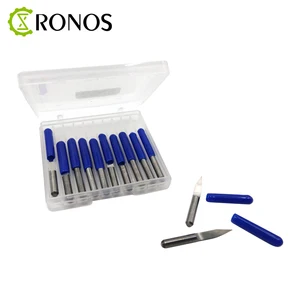 10 шт., фрезы для ЧПУ, 3,175 мм