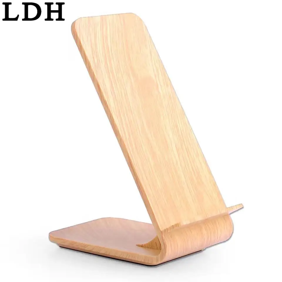 LDH 10 Вт Qi Быстрое беспроводное зарядное устройство для настольного зарядного