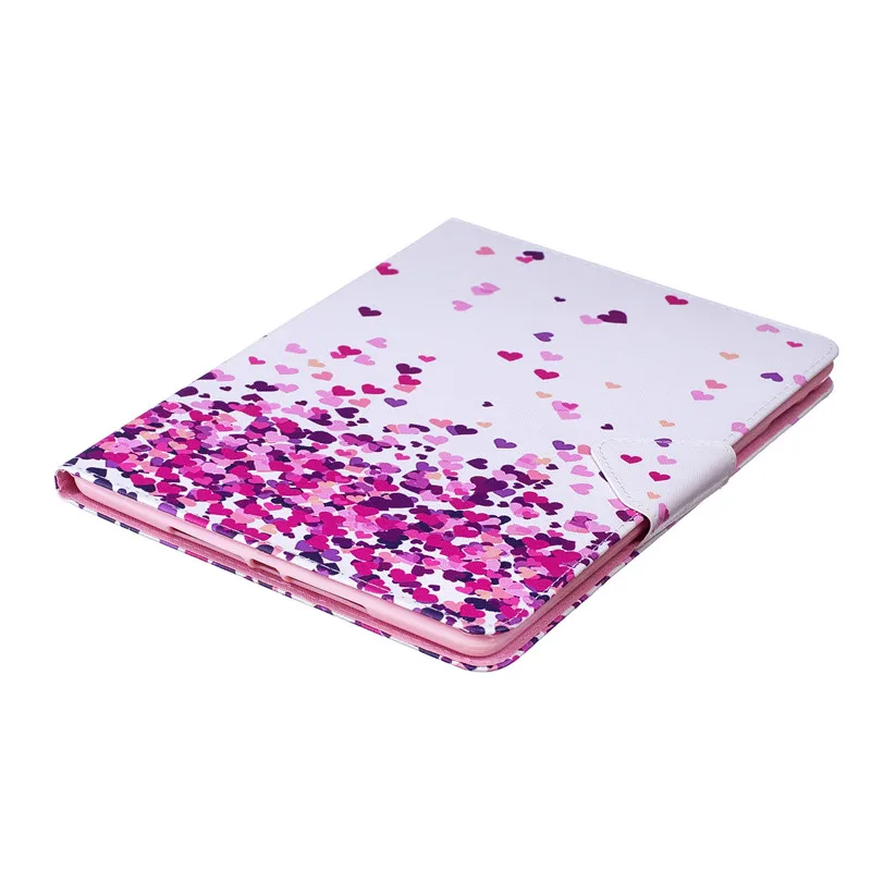 Wekays для Apple Ipad Air Ipad 5 с милым рисунком кота кожи(полиуретан) с откидной крышкой с функцией подставки чехол для IPad Air IPad 5 IPad5 9," Чехол для планшета