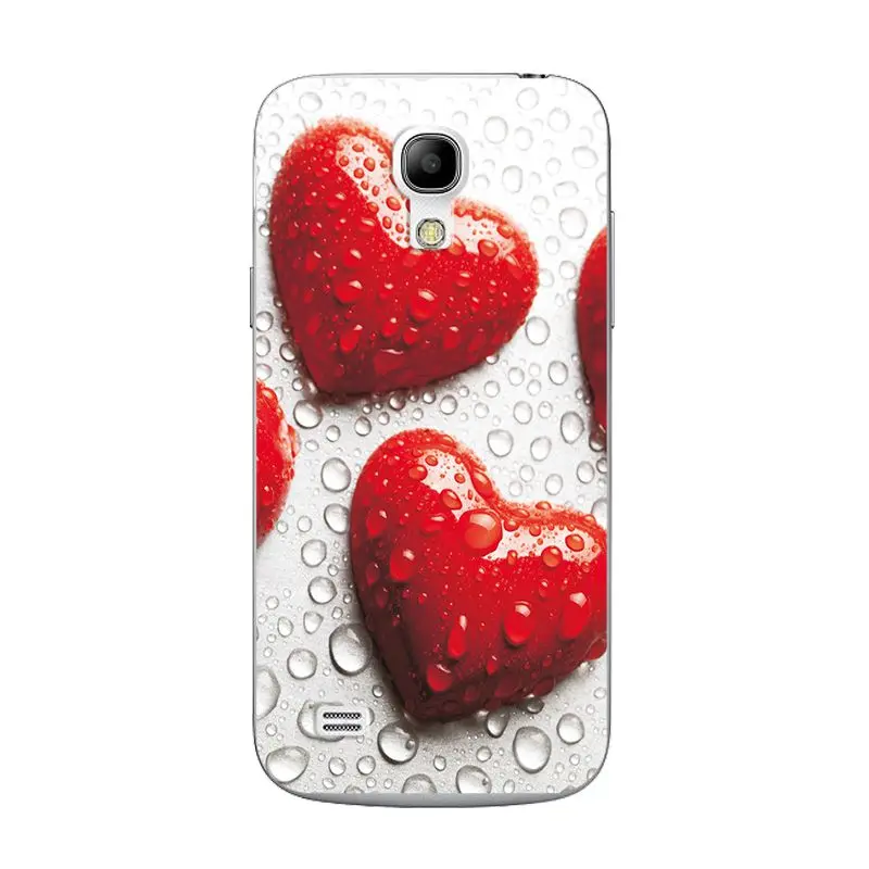 W60 Мягкая Силиконовая обложка чехол для samsung Galaxy S4 Mini/S4Mini GT-I9190 i9195 i9192 картина TPU с рисунком Сердце чехол в виде ракушки 4,3 дюймов - Цвет: W60