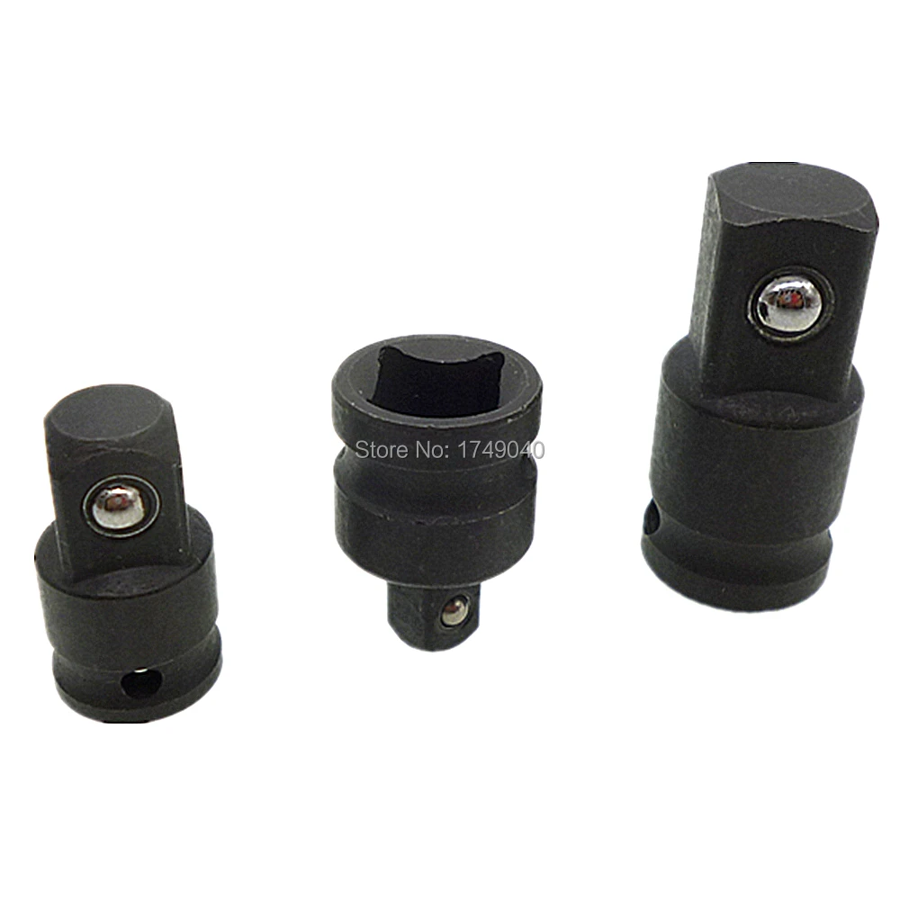 

3pc Step Down Adaptors 1/2" 3/8" 1/4" Square Drive CR-MO Impact Socket Wrench Reducer Adapter Converter Set Tools Kit