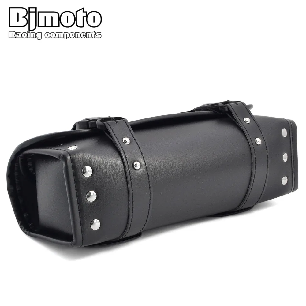 BJMOTO новая сумка для инструментов из искусственной кожи с вилкой спереди багажа