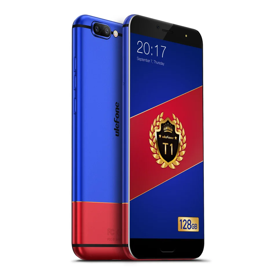 Ulefone T1 Premium Edition 4 г смартфон 5 'ɺndroid 7 0 Helio P25 Octa Core 2 6 ГГц ГБ Оперативная память 128