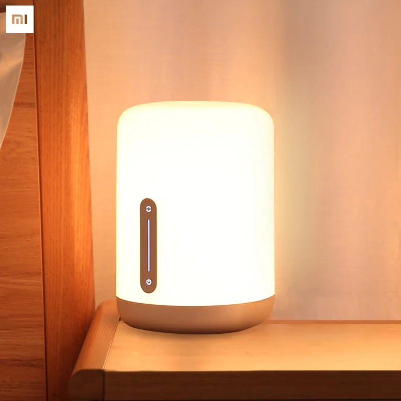 Оригинальная прикроватная лампа Xiao mi jia 2 Bluetooth Wi Fi Сенсорная панель приложение