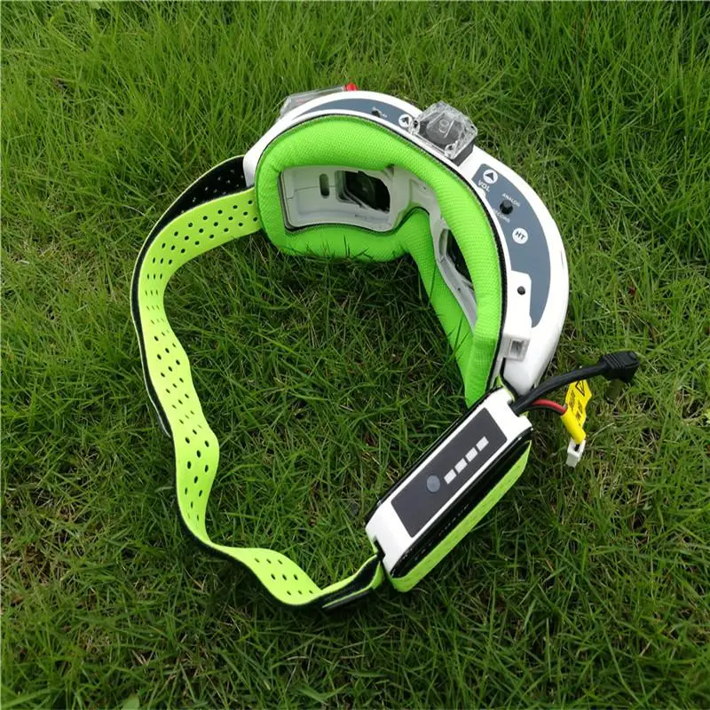 FPV Goggles Green /Blue/Orange Head Strap &amp Faceplate Sponge Sticking Tape For URUAV Fatshark RC Drone Spare Parts | Игрушки и хобби