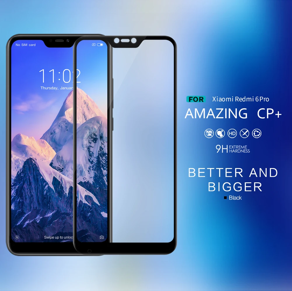NILLKIN для Xiaomi Red mi 6 Pro стекло защитная пленка на весь экран A2 Lite глобальная