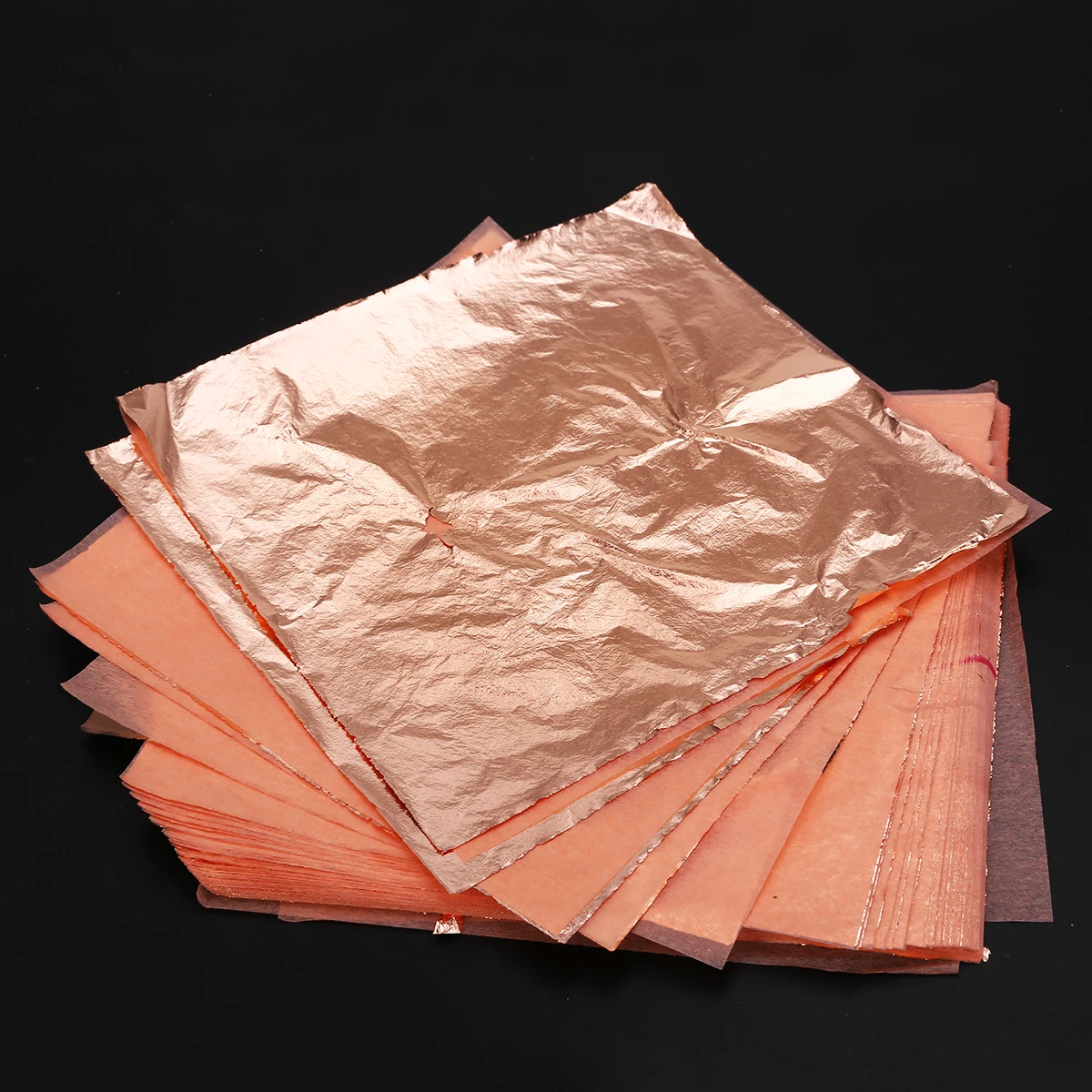 300 шт. Искусственные золотые/Серебристые блестящие листы из алюминиевой