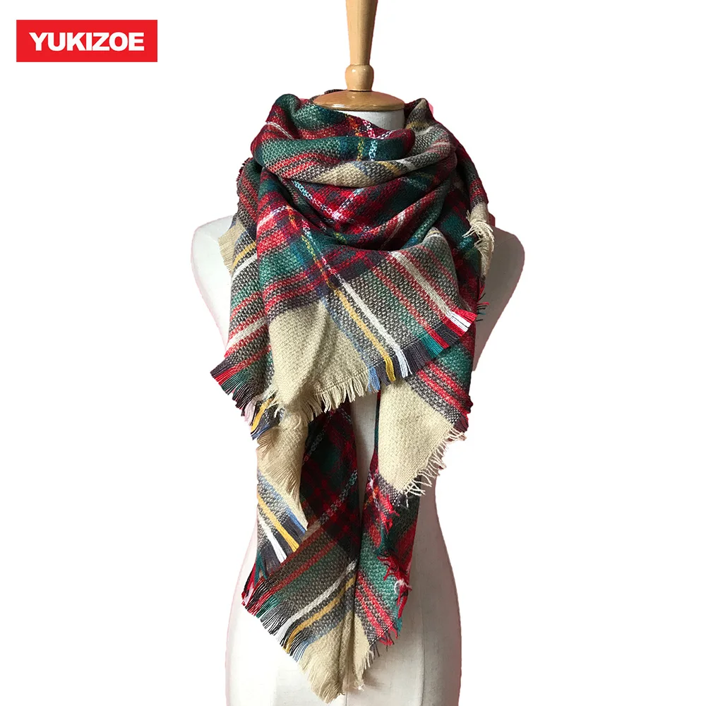 2018 зима треугольники шарф для женщин брендовая Дизайнерская обувь шаль кашемир