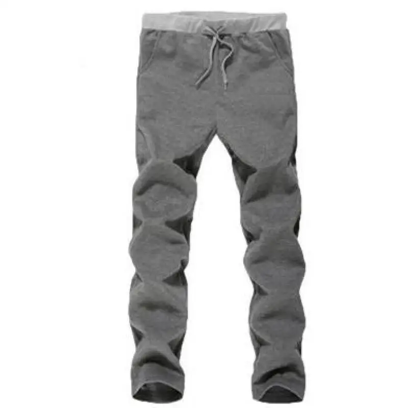 Популярные мужские спортивные штаны для бега свободные прямые цилиндры