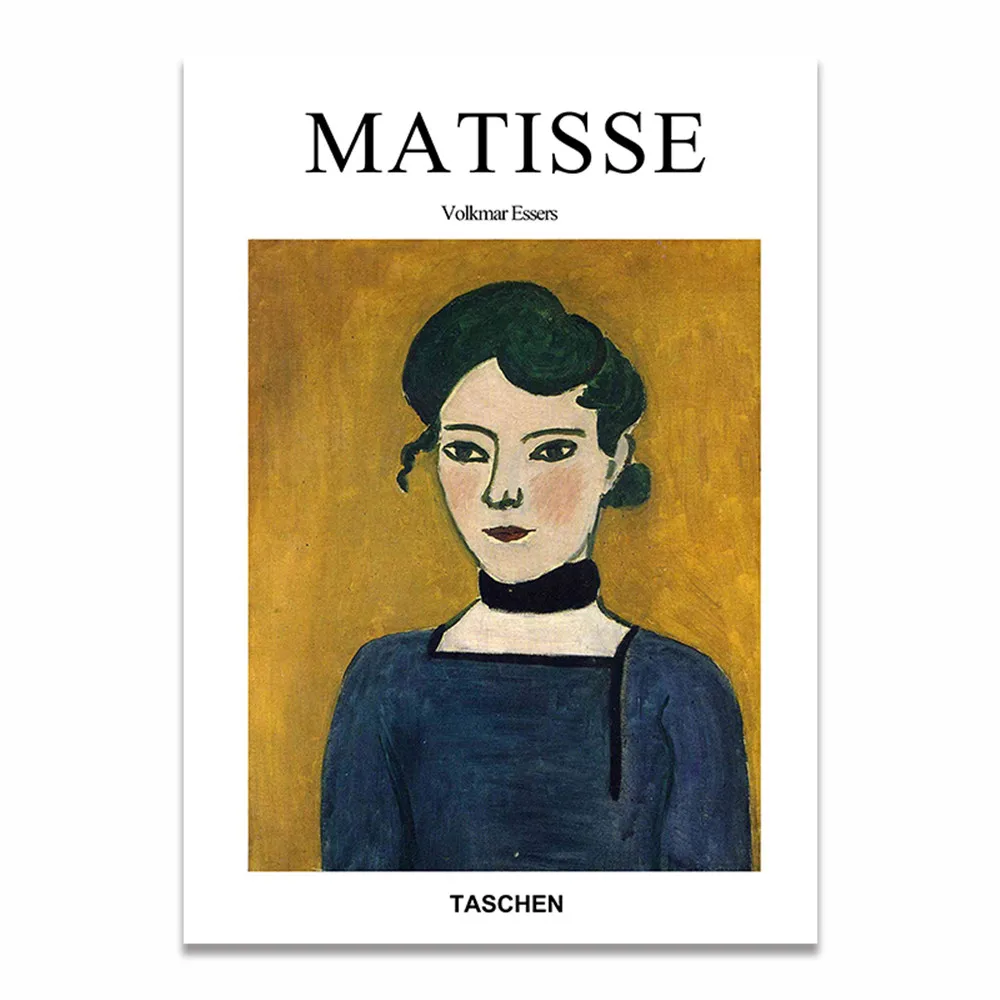 D Matisse портретный модный дизайн декоративные художественные плакаты и принты настенные картины для гостиной прихожей Современный домашний декор Cuadro - Цвет: D