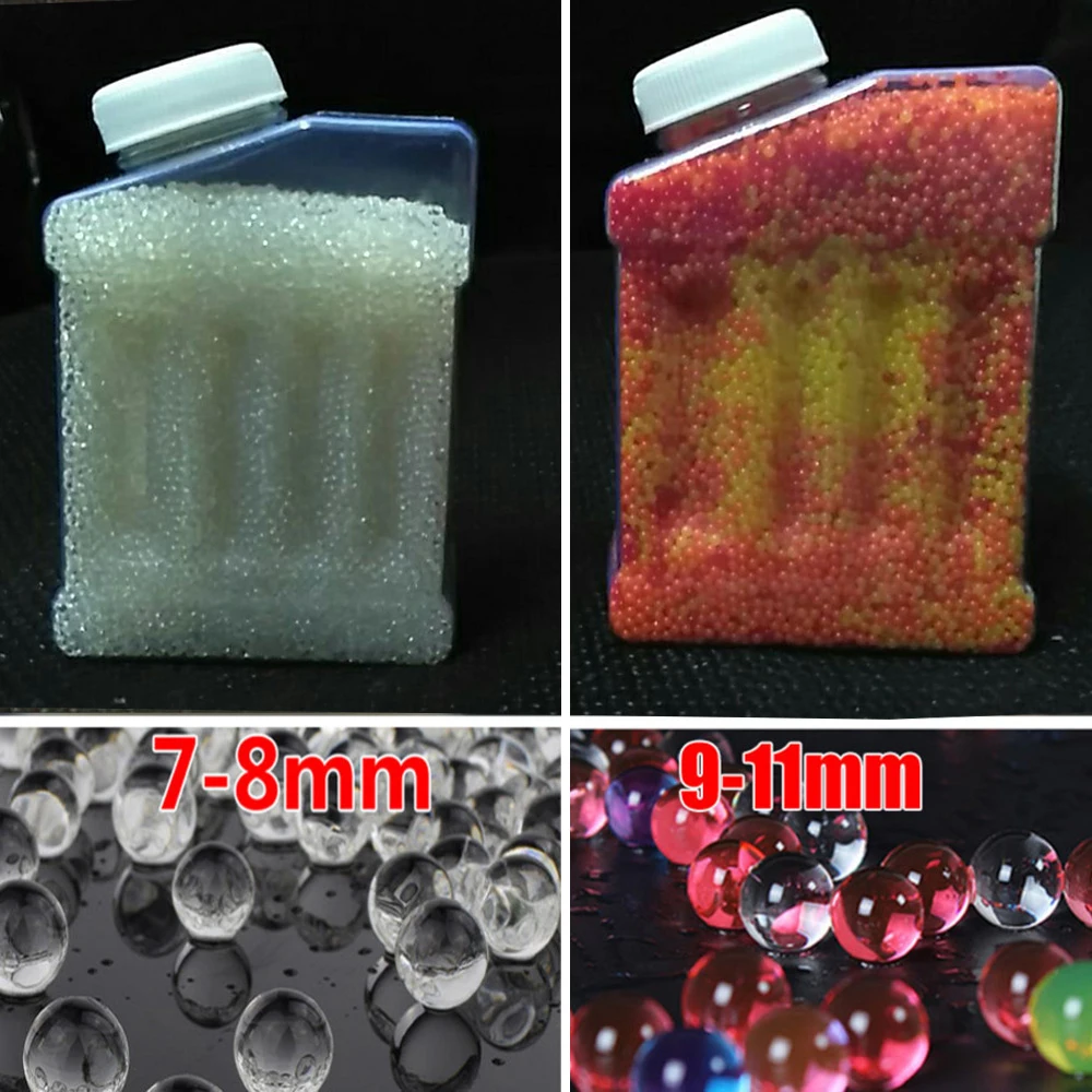 (40000 шт./бутылка) пистолет игрушечный гелевый шар водяные Кристальные мягкие пули