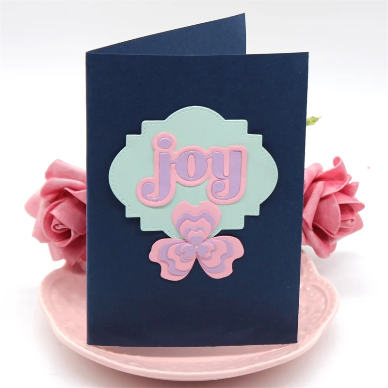 Рамка для этикеток YPP CRAFT трафареты резки металла сделай сам