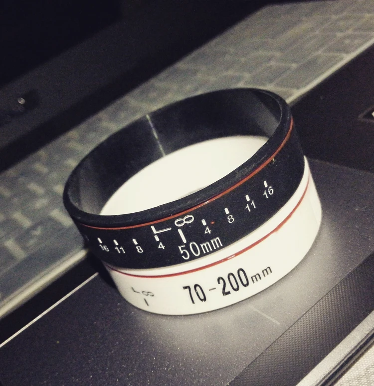 Новинка Браслеты для объектива камеры силиконовый браслет фотографа браслеты
