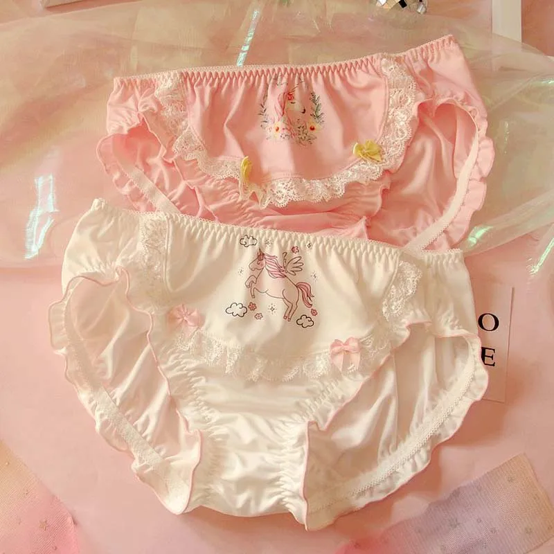 Сексуальные трусы для девочек с принтом в виде сердца и мечты Трусики из