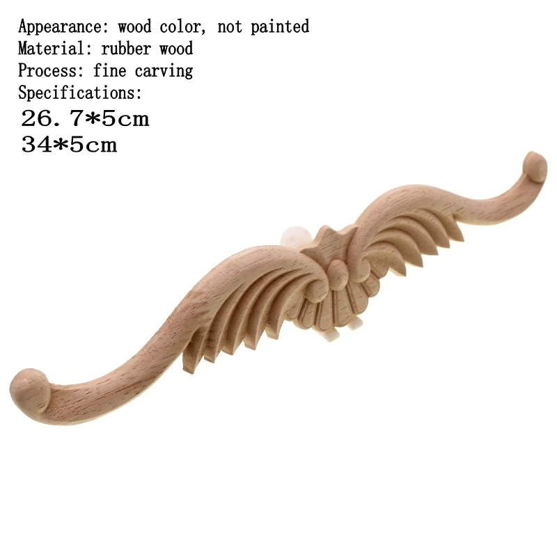 Runbazef резьба по дереву наклейка дерева гравировка накладка аппликация ремесло