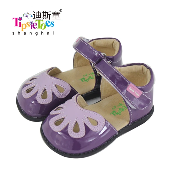 purple TipsieToes/Летний стиль; детская обувь принцессы с красивым цветком; детские сандалии на плоской подошве; одежда для маленьких девочек; римская Эльза; натуральная кожа - Цвет: purple