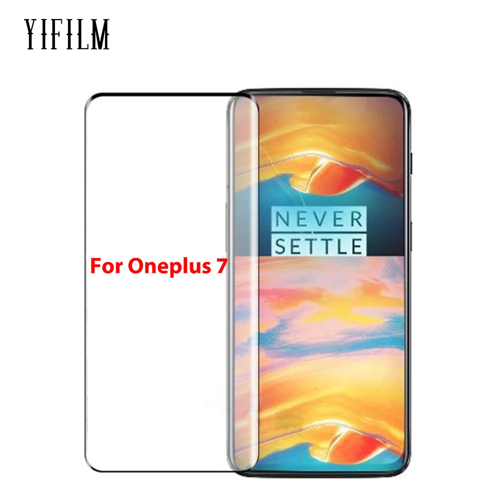 Для OnePlus 7 0 3 мм 3D полное покрытие 9H закаленное стекло Защита экрана от царапин ЖК