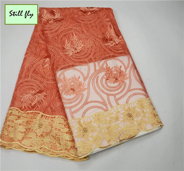 Новое поступление африканских кружевных тканей высокого качества в нигерийском