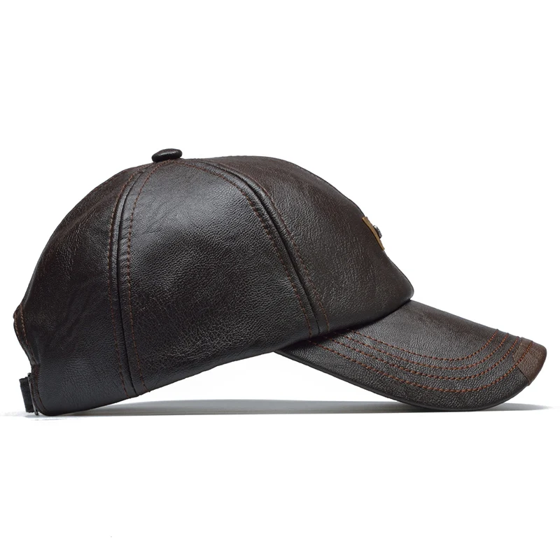 [NORTHWOOD] Марка Осень Зима Кожаная Бейсболка Мужчины Женщины Gorras Planas Snapback Hat Bone Masculino PU Кожаная Шапка Дальнобойщика
