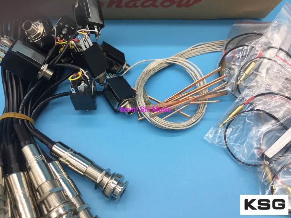 Оригинальный звукосниматель Shadow Esonic2 EQ Nanoflex & nanomag акустическая гитара