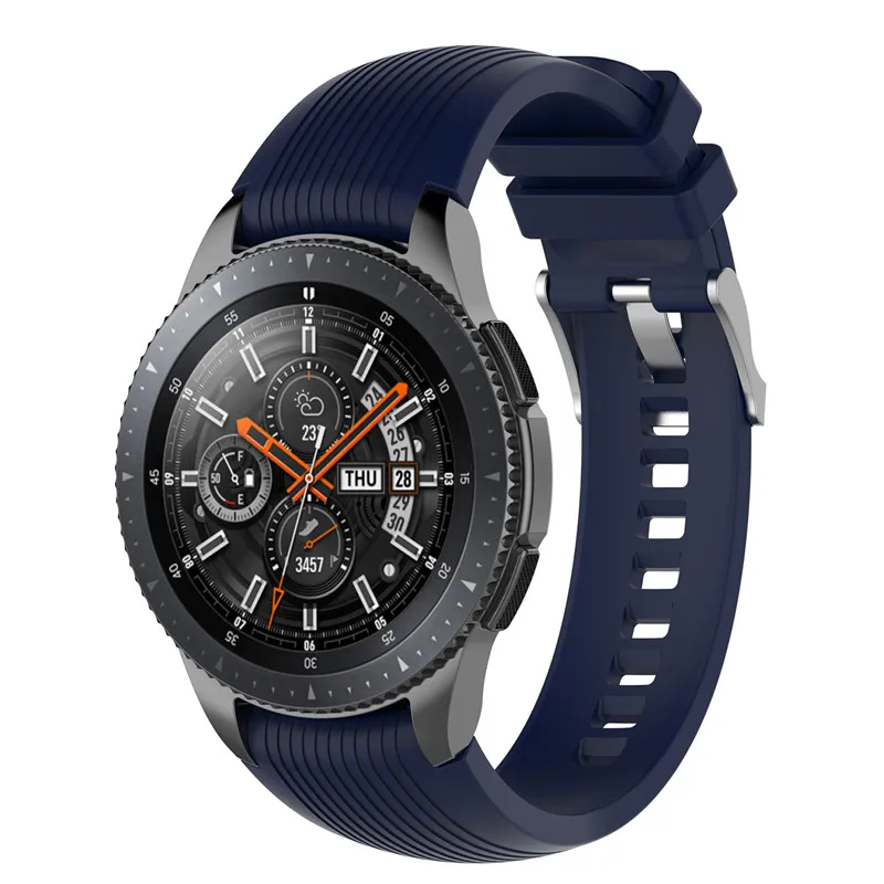 100 шт. для samsung Galaxy Watch 46 мм, ремешок для наручных часов для Huami Amazfit Stratos 2/2 S силиконовый ремешок для samsung S3 классический Frontier