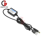 1,3 м USB силовой повышающий кабель линии DC-DC 5В до 9В 12В 1A повышающий преобразователь разъем адаптера USB шнур постоянного тока 5,5x2,1 мм