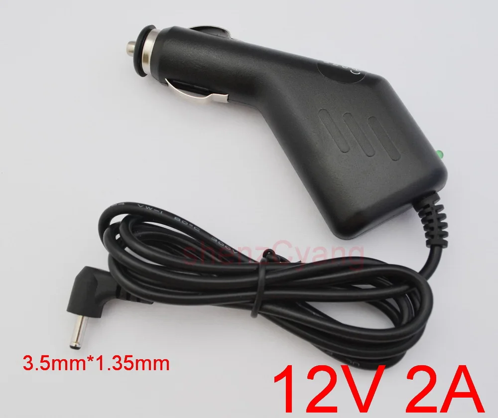 1 шт. высокое качество 12 В 2 А и 3 5 мА DC 35 мм x автомобильное зарядное устройство