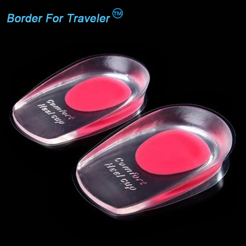Женские туфли силиконовые гелевые подушечки на каблуке 2 шт. = 1 пара|gel heel pads|gel