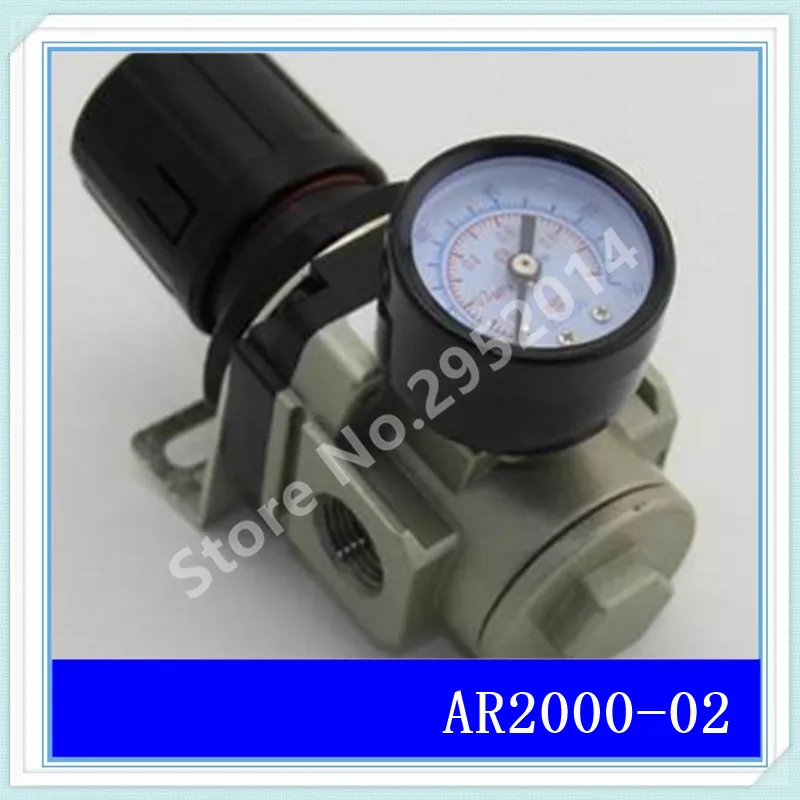 AR2000-02 G1/4 процессор источника воздуха/клапан регулирования давления/воздушный фильтр/пневматические компоненты