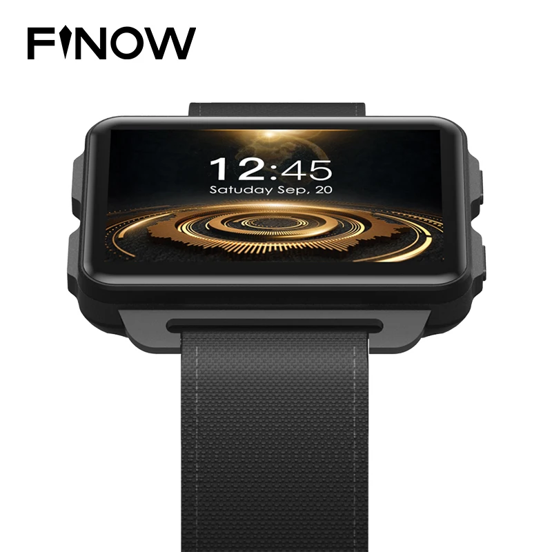 Finow DM99 Смарт часы мобильный телефон 1 ГБ + 16 монитор сердечного ритма 3g sim карты WI FI