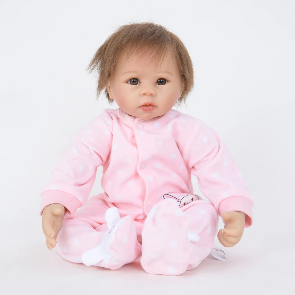 22 &quotсиликоновые куклы Reborn Baby для маленьких девочек или мальчиков мягкая