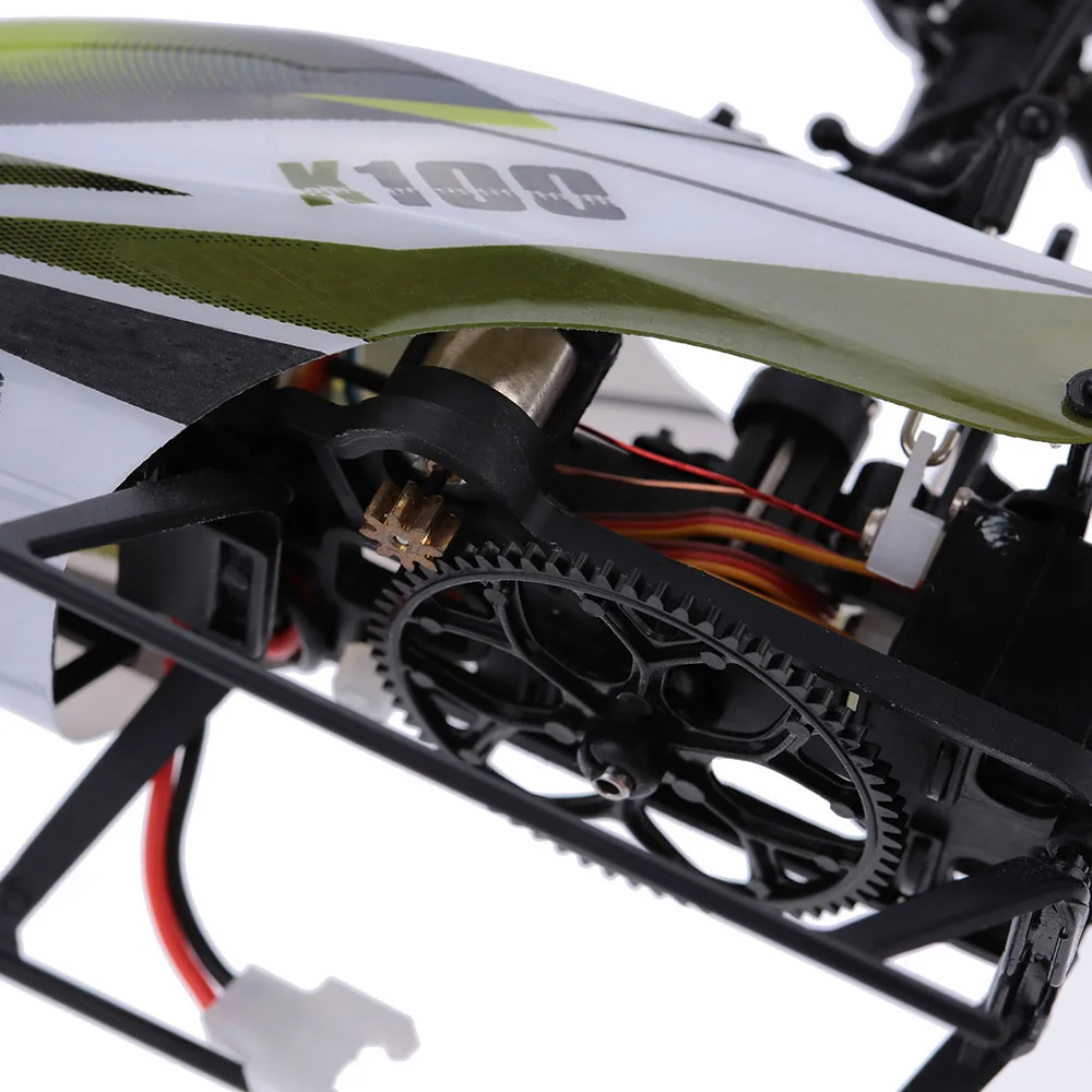 XK K100 или K110 6CH Flybarless 3D 6G система дистанционного управления игрушка бесщеточный