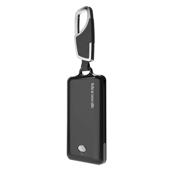 Черный Портативный Bluetooth Dual Sim карта адаптер для iPhone XS Max XR X Morecard адаптеры для iPhone 6 6S 7 8 Plus power Bank функция - Цвет: Черный