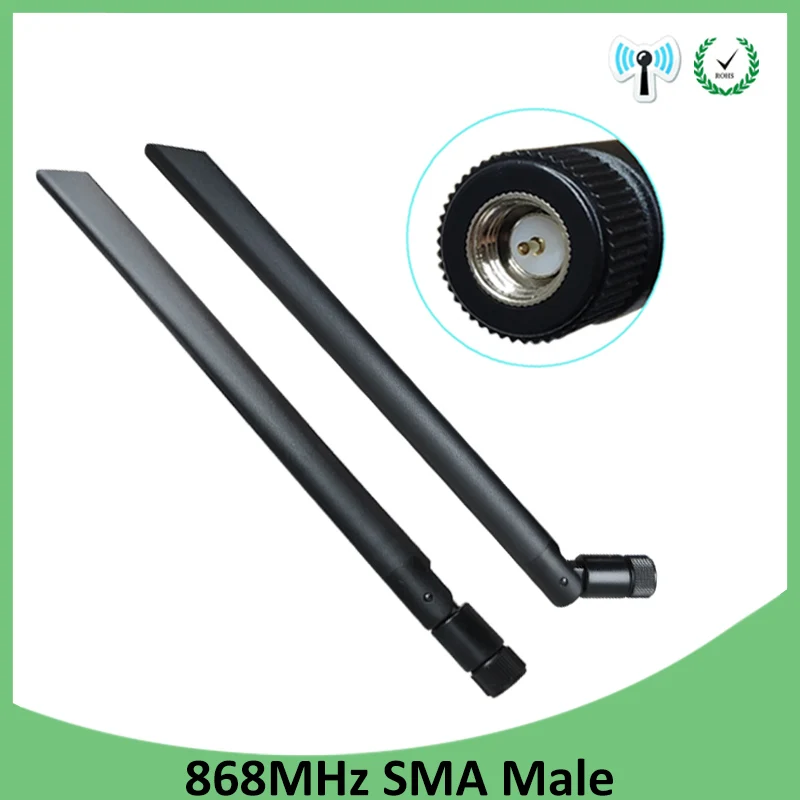 20 шт. 868 МГц 915 МГц антенна 5dbi SMA мужской разъем GSM 915 МГц 868 МГц антена Открытый Ретранслятор Сигнала Антенна Lorawan