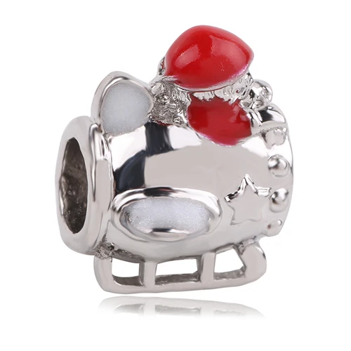 Dodocharms Fit Pandora Браслеты для C Новая мода DIY Винтаж Панк маленькая яблоня собака Дерево любовь сердца цветы бусины - Цвет: K284