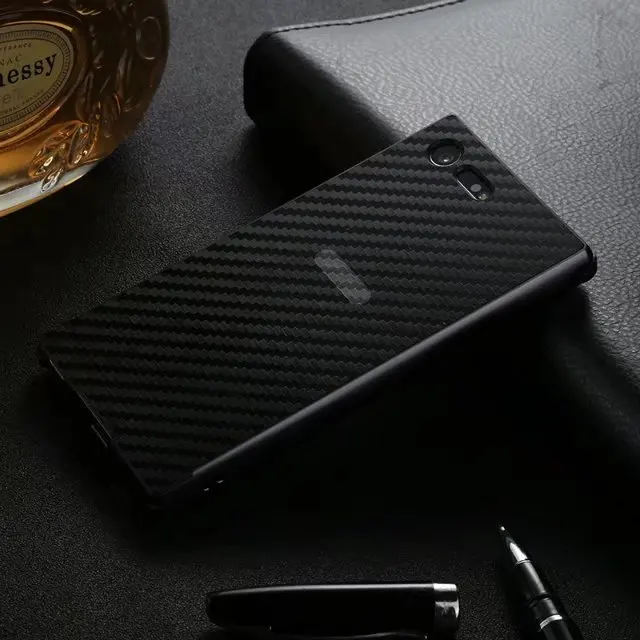 2 в 1 чехол для sony Xperia X Compact XZ1 XZ1 Compact XA2 XA2 Ultra L2 металлический бампер+ углеродное волокно зерно PC задний жесткий матовый чехол