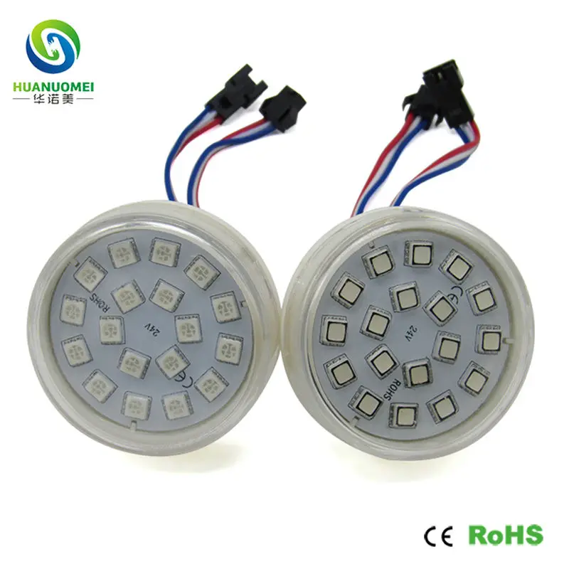 UCS1903 18LED s 60 мм smd rgb 5050 Светодиодный пиксельный модуль освесветильник светодиодные