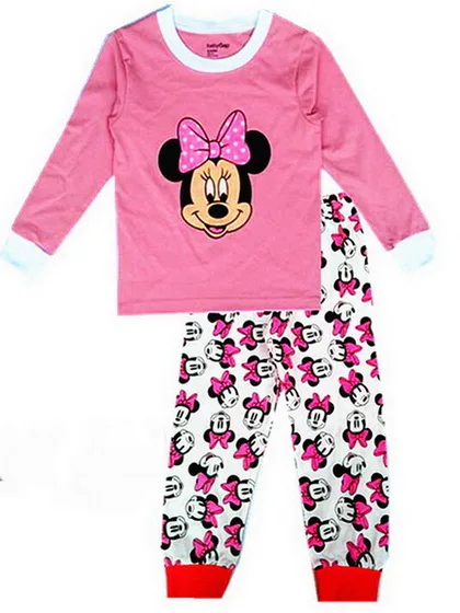 STYLE 21 A% A-07, коллекция года, пижамы с героями мультфильмов для девочек, детские пижамы, детские пижамы, комплект одежды, детская одежда для сна с длинными рукавами, пижамы для девочек, домашние комплекты - Цвет: STYLE 21