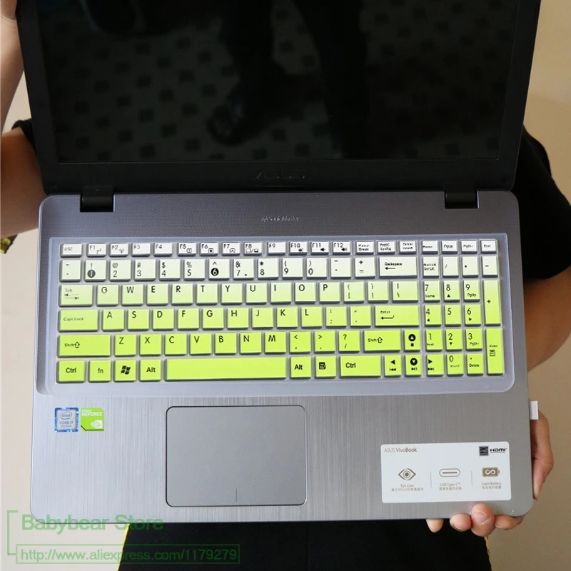 Защитная крышка клавиатуры для ноутбука 15 6 дюйма защитная Asus Vivobook X542Uf X542Ur X542Un X542Uq