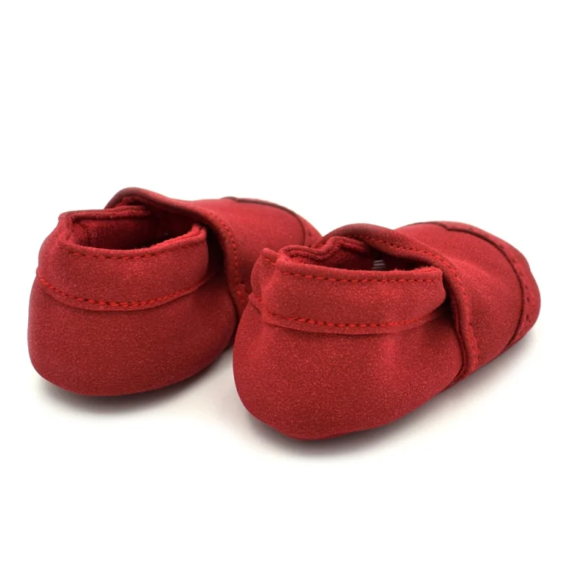 Весенне-летние детские кроссовки для новорожденных обувь из флока малышей