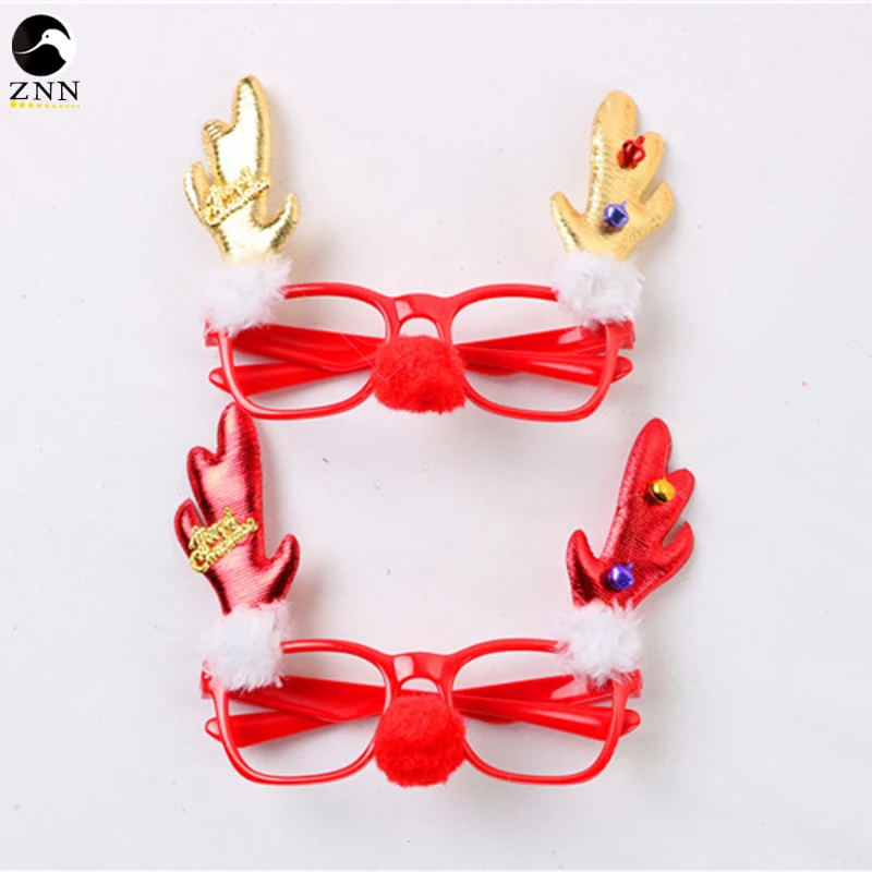 2 шт. Рождественская фотобанк бутафорская маска очки забавные для свадьбы дня