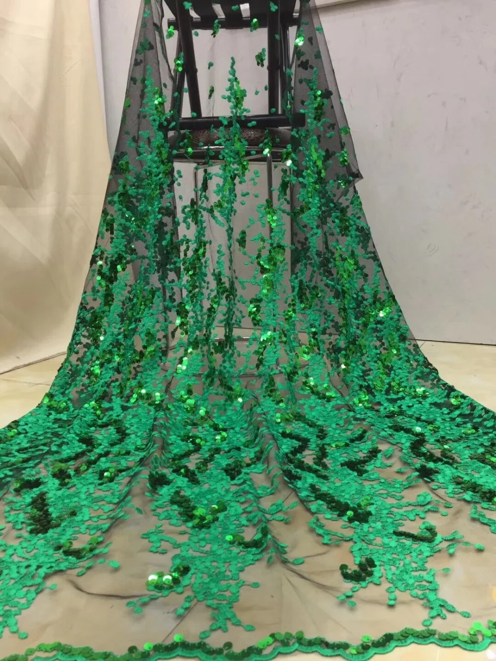 Красивая CiCi-4.1410 нигерийская ткань для вечернего платья Новая африканская