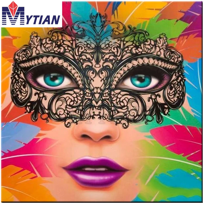 5D алмазная вышивка сделай сам Алмазная мозаика Девушка настенная наклейка