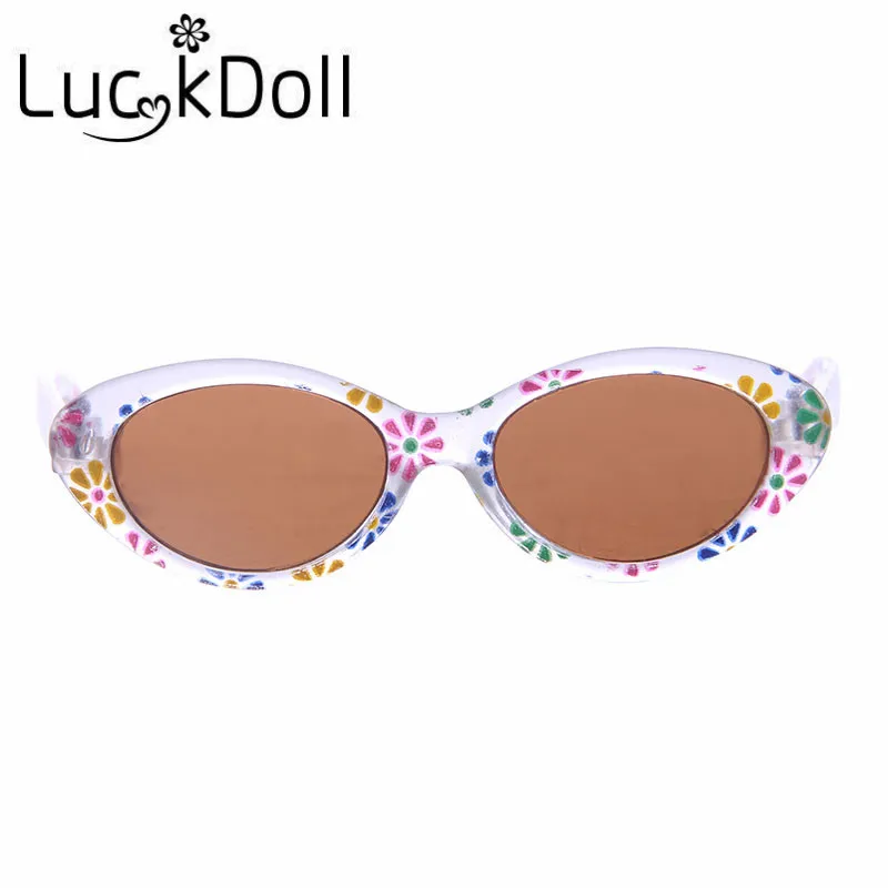 Солнцезащитные очки с принтом LUCKDOLL 18 дюймов американская и 43 см аксессуары для