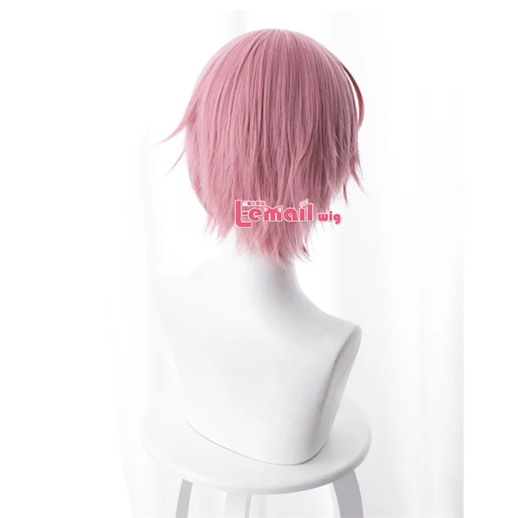 L-email парик Gotoubun no Hanayome Ichika Nakano Косплей парики 30 см короткие прямые синтетические волосы Perucas Косплей парик