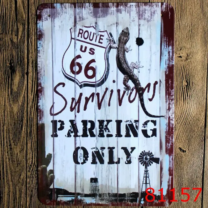 YG249 The Mother Road Route 66 металлические оловянные знаки Техасский старинный газовый автомобиль гараж домашний декор настенные художественные вывески YN029 - Цвет: YG249
