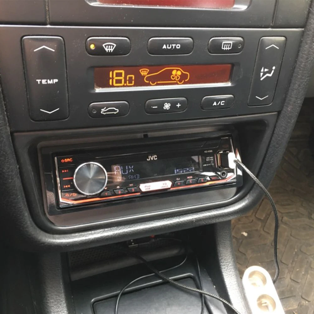 Один Din аудио фасции для peugeot 406 Стерео радио gps DVD панель приборной панели Установка отделка комплект рамки