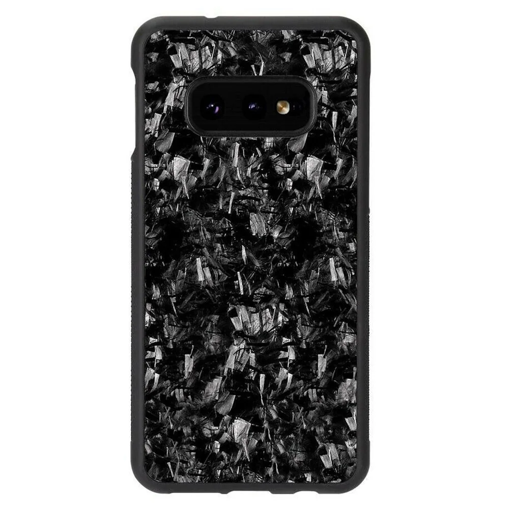 For Samsung S10ECase Настоящий кованый чехол из углеродного волокна для samsung S10 S10E, задняя крышка, Роскошный узор для samsung Galaxy S10 Plus, мобильный чехол для телефона - Цвет: For Samsung S10ECase