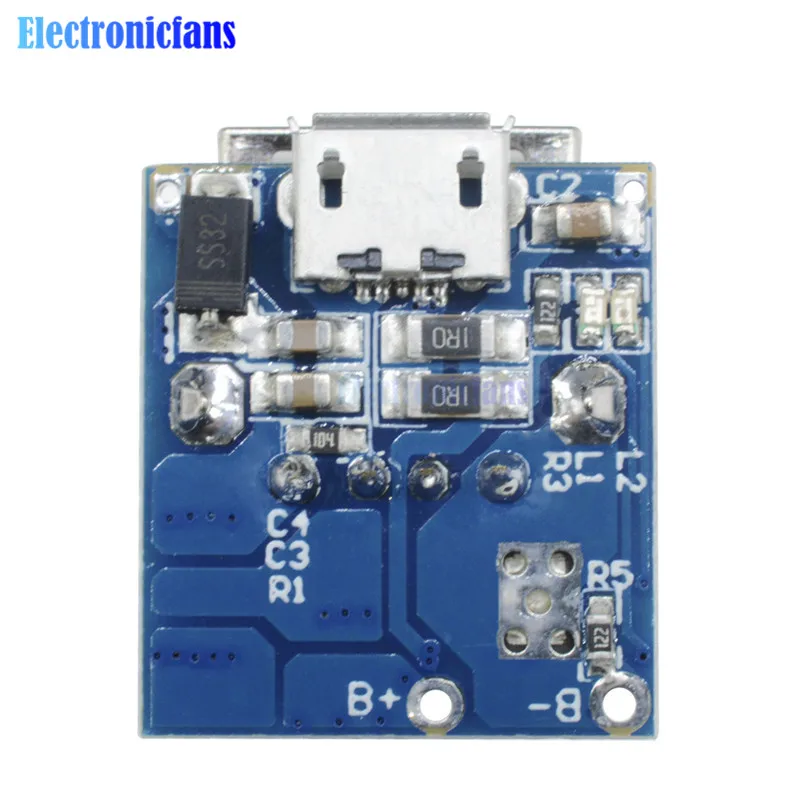 Micro USB 5 в зарядное устройство для литиевых аккумуляторов повышенная Защитная